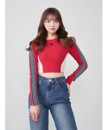 Darich♡レースドッキングラインクロップドトップス♡ホワイト レースドッキングラインクロップドトップス – Darich (ダーリッチ)