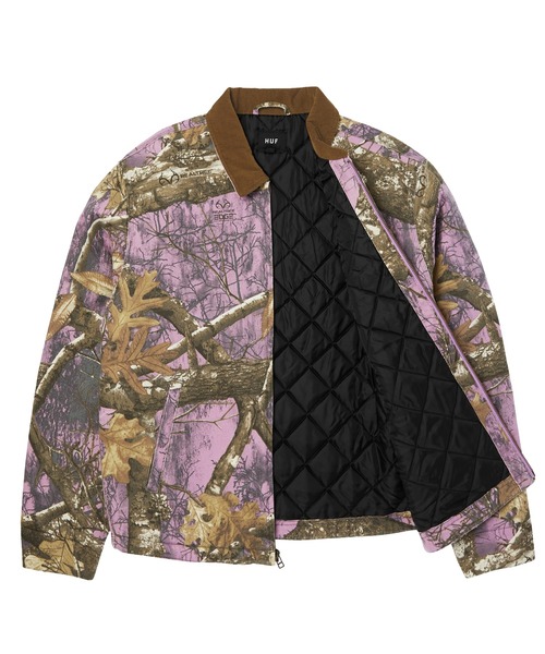 ハフ HUF リアルツリー ジャケット アウター マウンテンパーカー HUF ブルゾン アウター REALTREE MEGABLAST WORK JACKET / ハフ