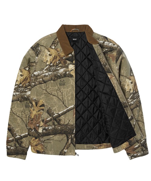 HUF ブルゾン アウター REALTREE MEGABLAST WORK JACKET / ハフ