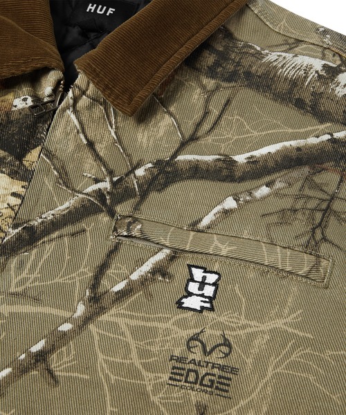 HUF ブルゾン アウター REALTREE MEGABLAST WORK JACKET / ハフ