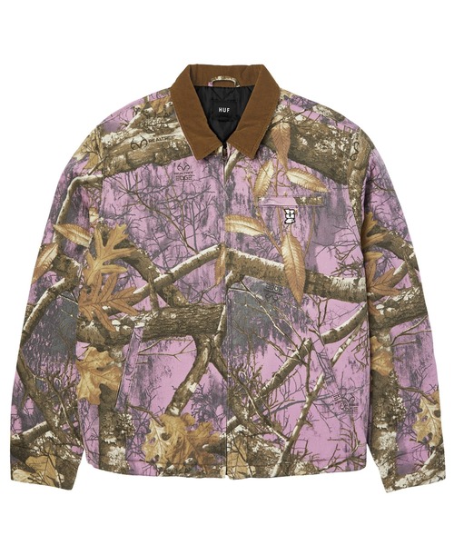 HUF リアルツリー　ジャケット HUF ブルゾン アウター REALTREE MEGABLAST WORK JACKET / ハフ
