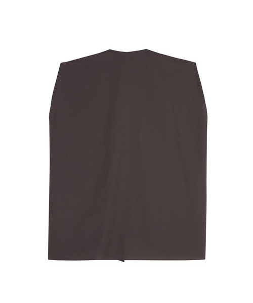 ブラウス シャツ Asym Tuck Shirt / タックノースリーブブラウス レディース JNBY ブラウス シャツ Asym Tuck Shirt / タックノースリーブ
