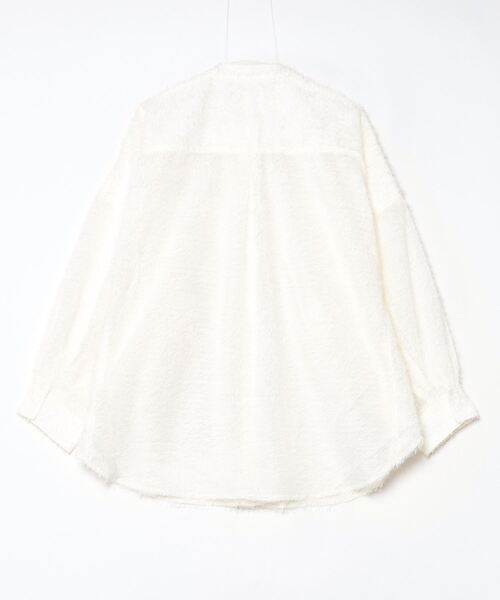 ROSE BUD ブラウス シャツ (GENE HEAVENS)FRINGE SHEER RELAX