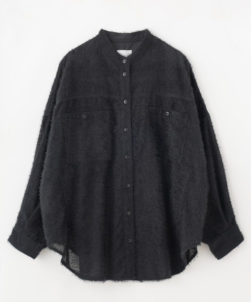 シャツ (GENE HEAVENS)FRINGE SHEER RELAX SHIRT ROSE BUD｜GENE HEAVENS/FRINGE SHEER RELAX SHIRT | Rakuten
