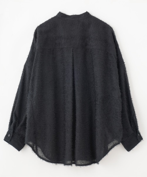 ROSE BUD ブラウス シャツ (GENE HEAVENS)FRINGE SHEER RELAX