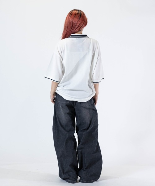 THRASHER（スラッシャー） ポロシャツ 半袖 「at」「THRASHER