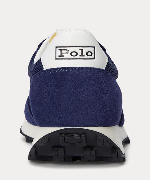 【Ralph Lauren】スエード×メッシュのPRL Trail 100スニーカー PRL Trail 100 スエード & メッシュ スニーカー | ラルフ