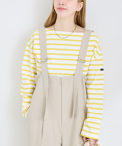 【未使用】GALLARDAGALANTE Le minor ボーダーロンT Le Minor tシャツ LE MINOR/ルミノア ボーダーロンTEE