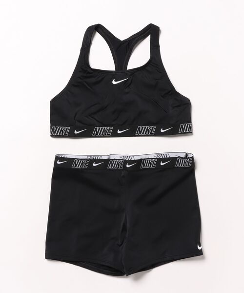 NIKE☆スイムウェア ナイキ フィットネス水着 メンズ ロングスパッツ マルチロゴ NESSD648