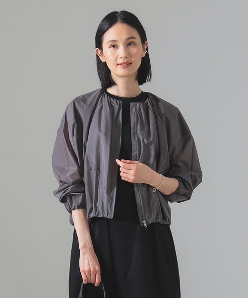 デミルクス　ブルゾン　ベージュ　36サイズ Demi-Luxe BEAMS 「Demi-Luxe BEAMS」 ブルゾン 36 ベージュ