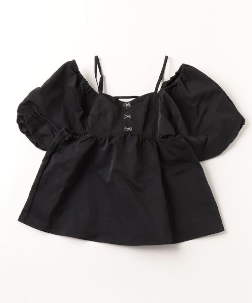 「Ray BEAMS」 半袖シャツ 1 ブラック レディース