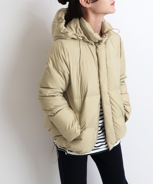 美品　SLOBE IENA ショートダウンコート ベージュ 38 SLOBE IENA（スローブイエナ） ダウンジャケット 38 ベージュ