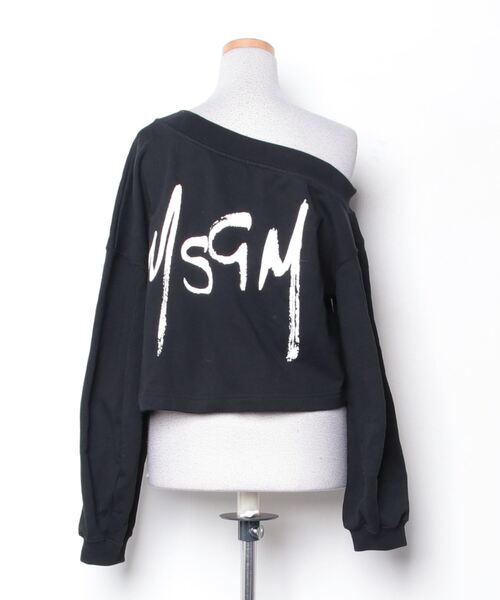 [MSGM] тренировочный cut and sewn S черный женский 