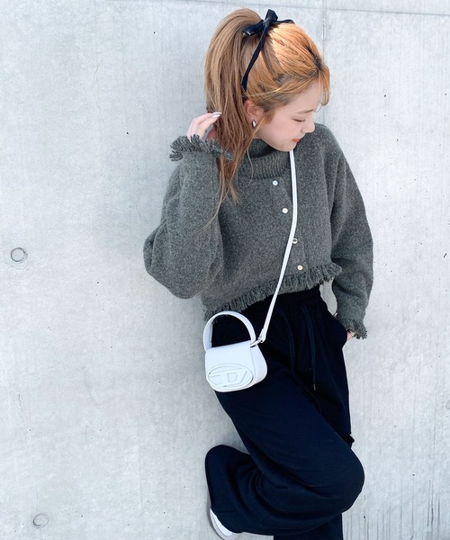 「mily bilet」 ニットアンサンブル MEDIUM アイボリー レディース_画像6