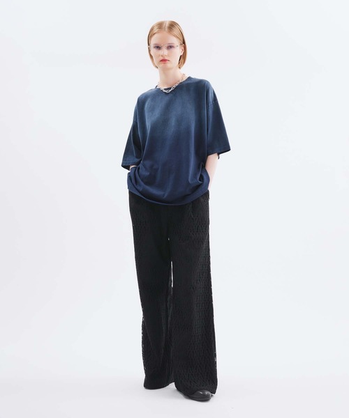 selle glant /コードレースワイドスラックスパンツ selle glant スラックス CODE LACE WIDE SLACKS PANTS/コード