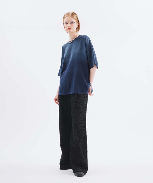 selle glant スラックス CODE LACE WIDE SLACKS PANTS/コード