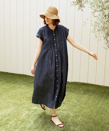 ワンピース デニムピンタックヨークフレンチワンピース｜ZOZOTOWN Yahoo!店