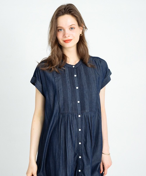 新品◆デニムピンタックヨークワンピース◆Sonny Label◆アーバンリサーチ URBAN RESEARCH Sonny Label ワンピース デニムピンタックヨーク