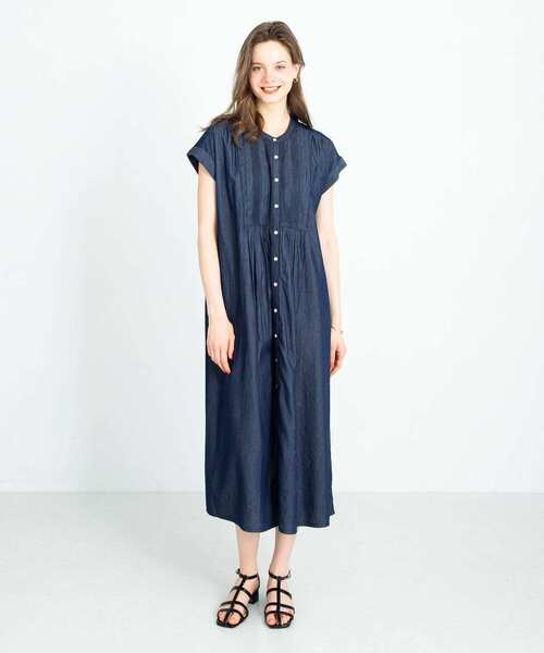 新品◆デニムピンタックヨークワンピース◆Sonny Label◆アーバンリサーチ デニムピンタックヨークフレンチワンピース[LAA5-26R601]｜URBAN