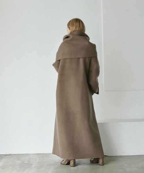 TODAYFUL 「TODAYFUL」 ノーカラーコート 38 チャコールグレー