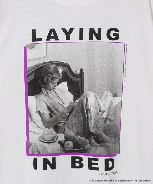 tシャツ 「WEB限定」LIFE_レタリングフォトTシャツ レディース | A part by | 09