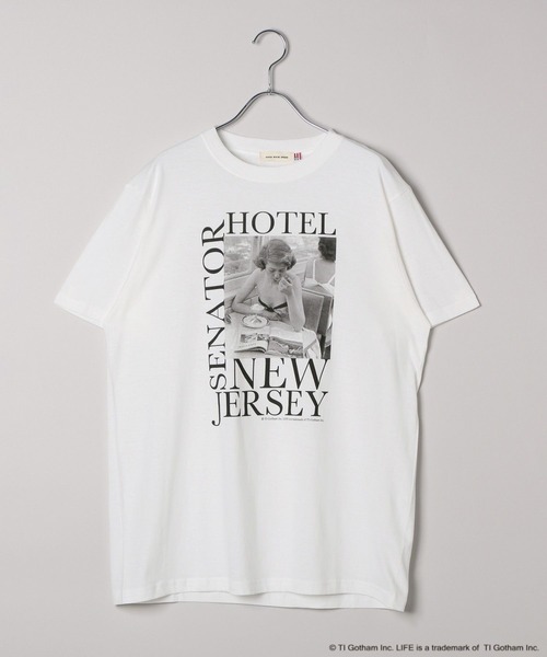 tシャツ 「WEB限定」LIFE_レタリングフォトTシャツ レディース | A part by | 04