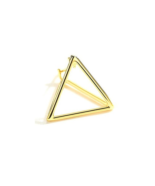 yu-ka ピアス YU-KA:トライアングルモダンピアス triangle design