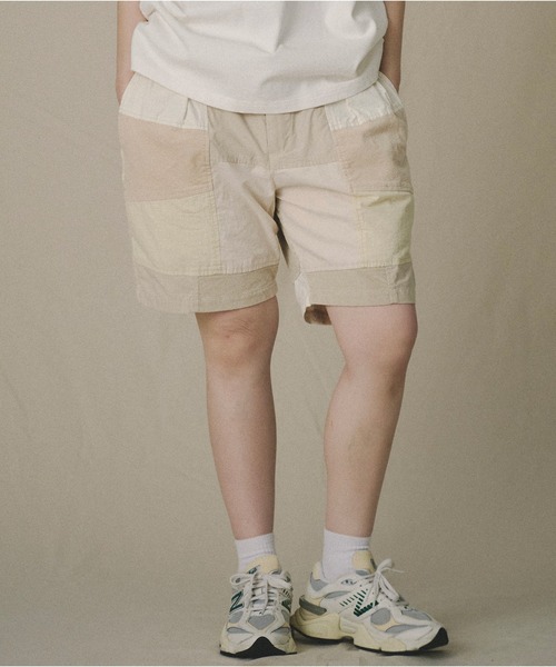 チノパン Universal Style Wear パッチワーク ショーツ メンズ