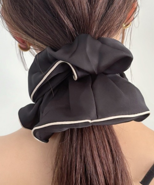 ジュジュ Ada. シュシュ パイピング サテン シュシュ : ZOZOTOWN Yahoo!店