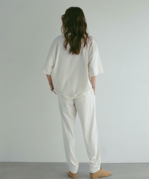 ETRE TOKYO 25SSthree dotsパウダリー コットンジャケット three dots パウダリーコットンジャケット(M OFF WHITE