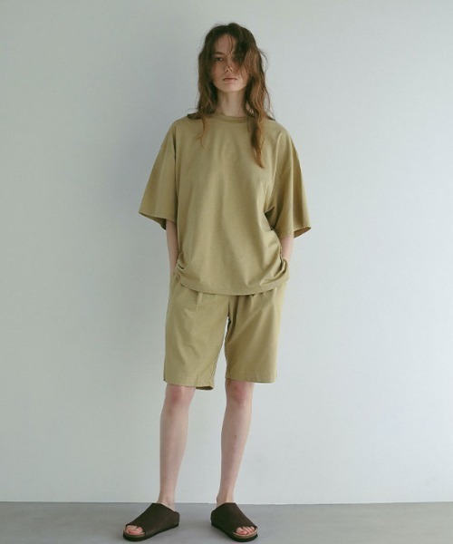 etre tokyo three dots パウダリーコットンTee 25ss three dots パウダリーコットンTee（Tシャツ/カットソー）｜ETRE