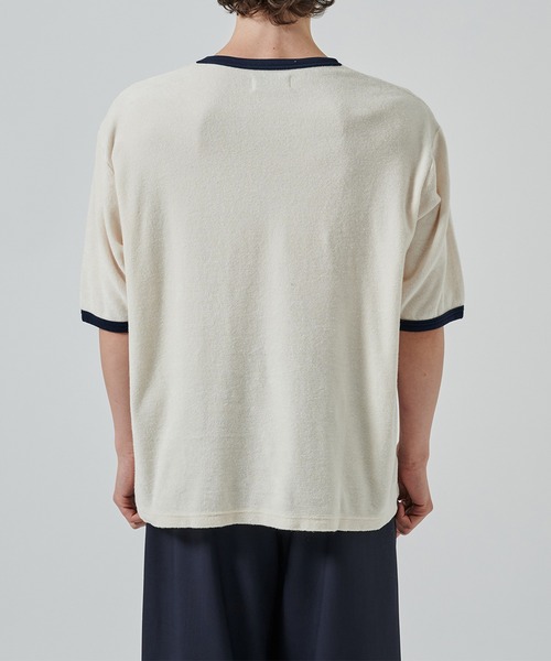 markaware（マーカウェア） tシャツ ORGANIC COTTON PILE RINGER PILE