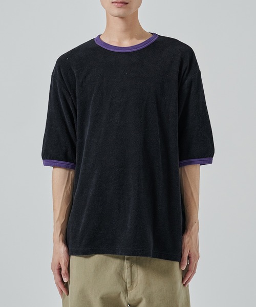 markaware（マーカウェア） tシャツ ORGANIC COTTON PILE RINGER PILE
