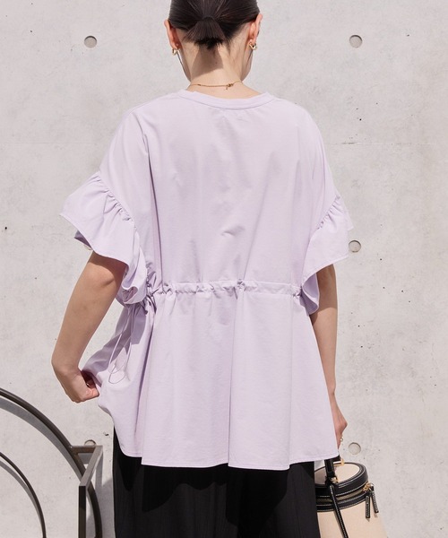 AMERICAN HOLIC tシャツ 「水陸両用」UVカット袖フリルプル