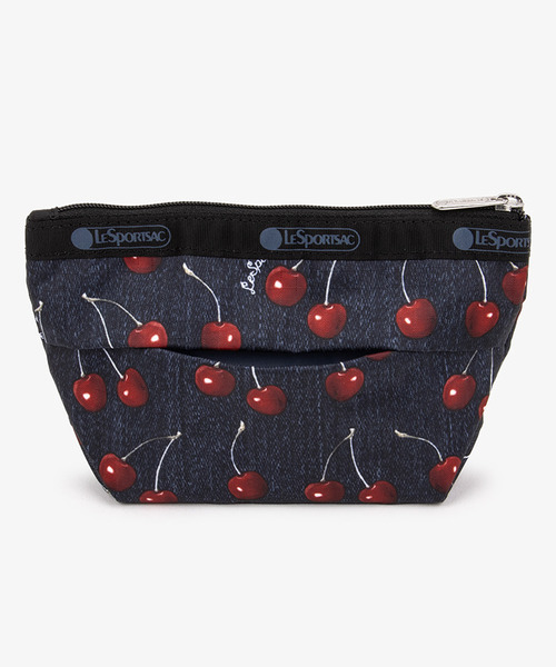 【LeSportsac】RECTANGULAR COSMETIC クラシカルチェリー ポーチ LeSportsac ポーチ SMALL SLOAN COSMETIC クラシカルチェリー