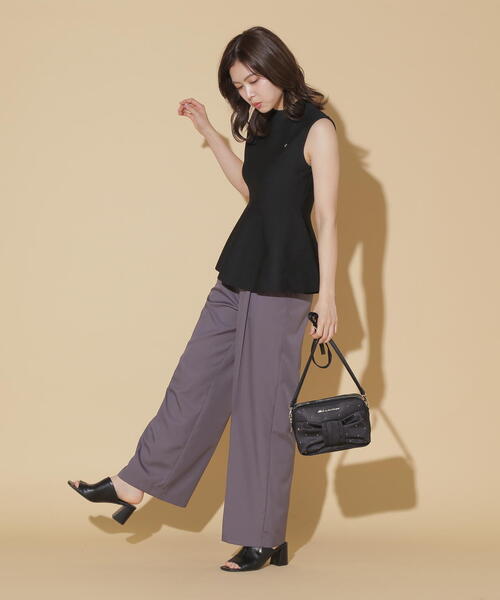 JLL by Jill Stuart ブラックショルダーバッグ JILL by STUART 「JILL STUART」 ショルダーバッグ FREE