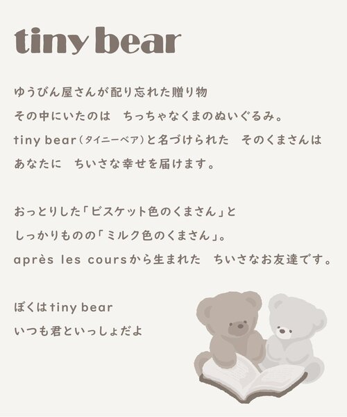 出産祝い 「Baby Gift Box」tiny bearセット2の画像