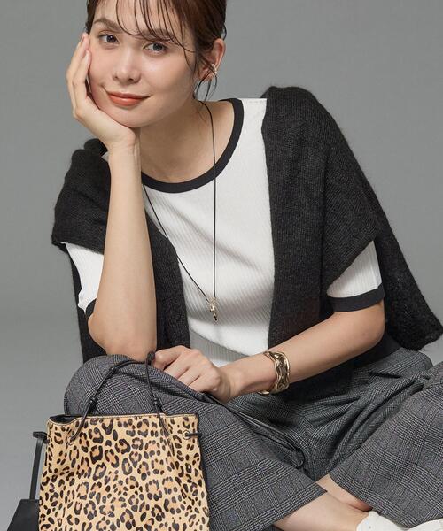 INDIVI（インディヴィ） ニット セーター 「インナーで活躍 