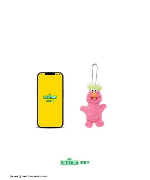 SESAME STREET（セサミストリート） キーホルダー ぬいぐるみチャーム