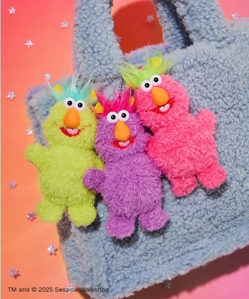 SESAME STREET（セサミストリート） キーホルダー ぬいぐるみチャーム