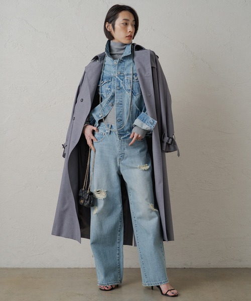 Loungedress（ラウンジドレス） デニムジャケット FREE ブルー