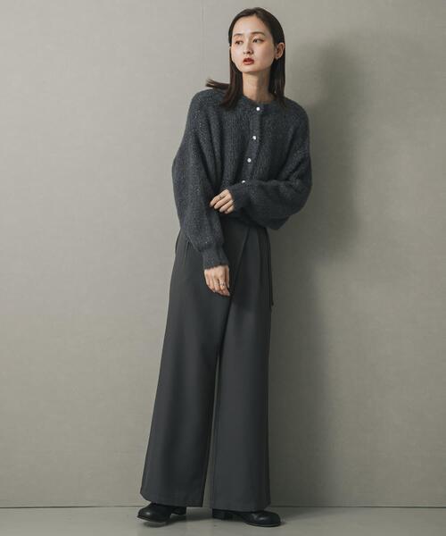 SENSE OF PLACE by URBAN RESEARCH パンツ ベルトデザインスラックス