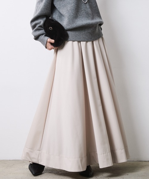 CHIC STYLE（シックスタイル） ロング スカート フレアマキシスカート