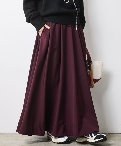 CHIC STYLE（シックスタイル） ロング スカート フレアマキシスカート
