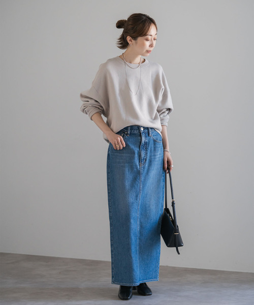 NOBLE（ノーブル） トレーナー スウェット 「追加」ナッピングオーバー