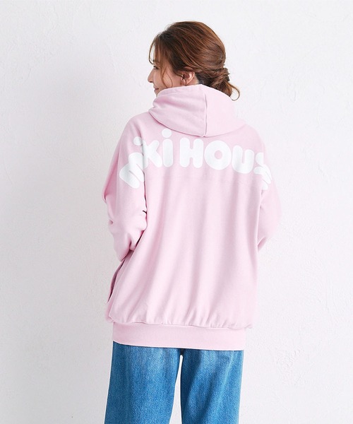 PINK HOUSE⑧新品未開封品パーカー SEQUENZ（シークエンズ）】SQNZ LOGO GLITTER ZIP P/K / ジップ