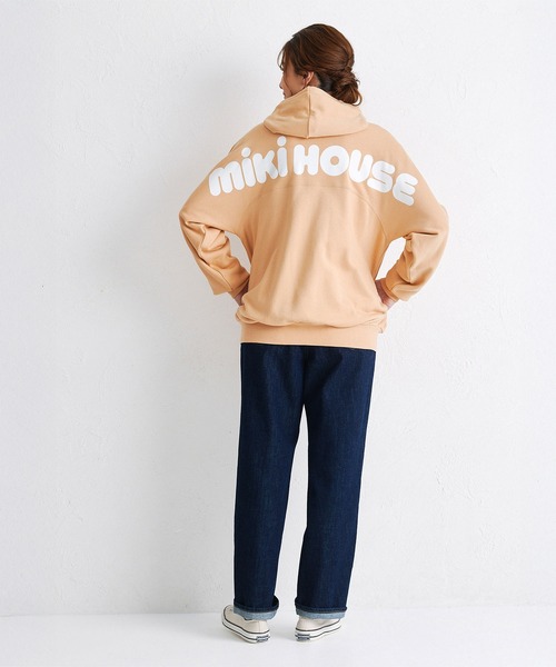 MIKI HOUSE（ミキハウス） パーカー 「WEB限定」バックロゴパーカー