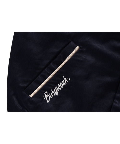 A BATHING APE（アベイシングエイプ） スタジャン BAPE SATIN VARSITY