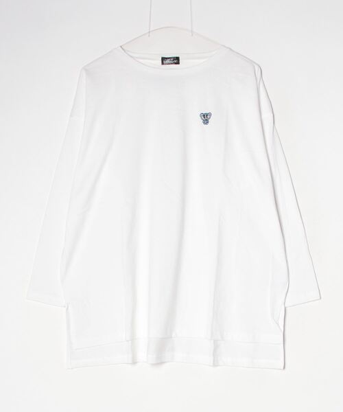 ANGEL BLUE（エンジェルブルー） ヘンリーネック tシャツ 「エンジェル