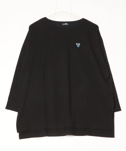 ANGEL BLUE（エンジェルブルー） ヘンリーネック tシャツ 「エンジェル